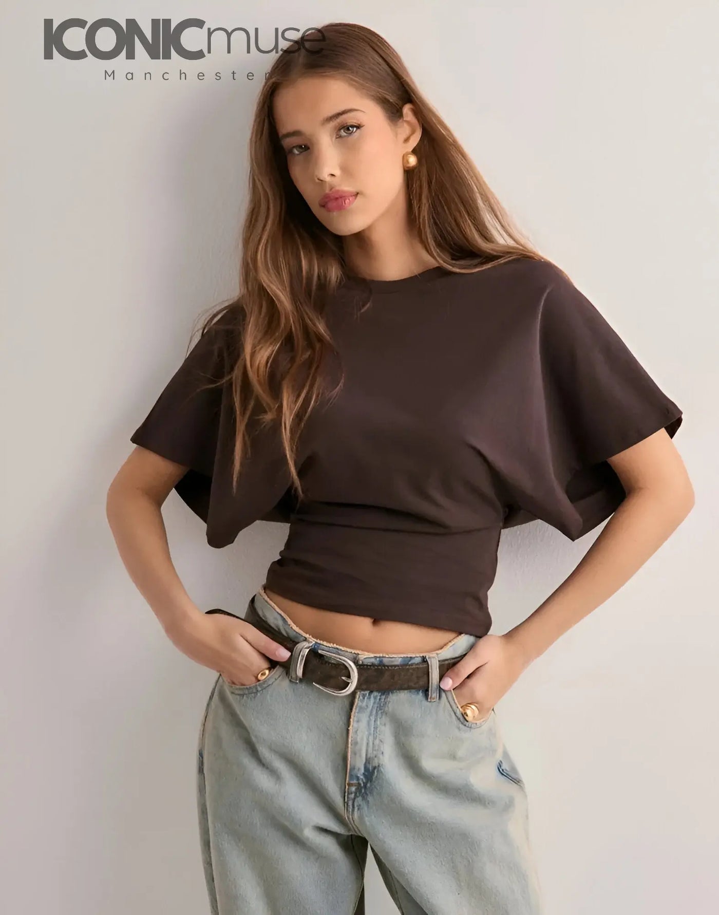 THE WIDE SLEEVE ICONIC TEE ICONICMUSE